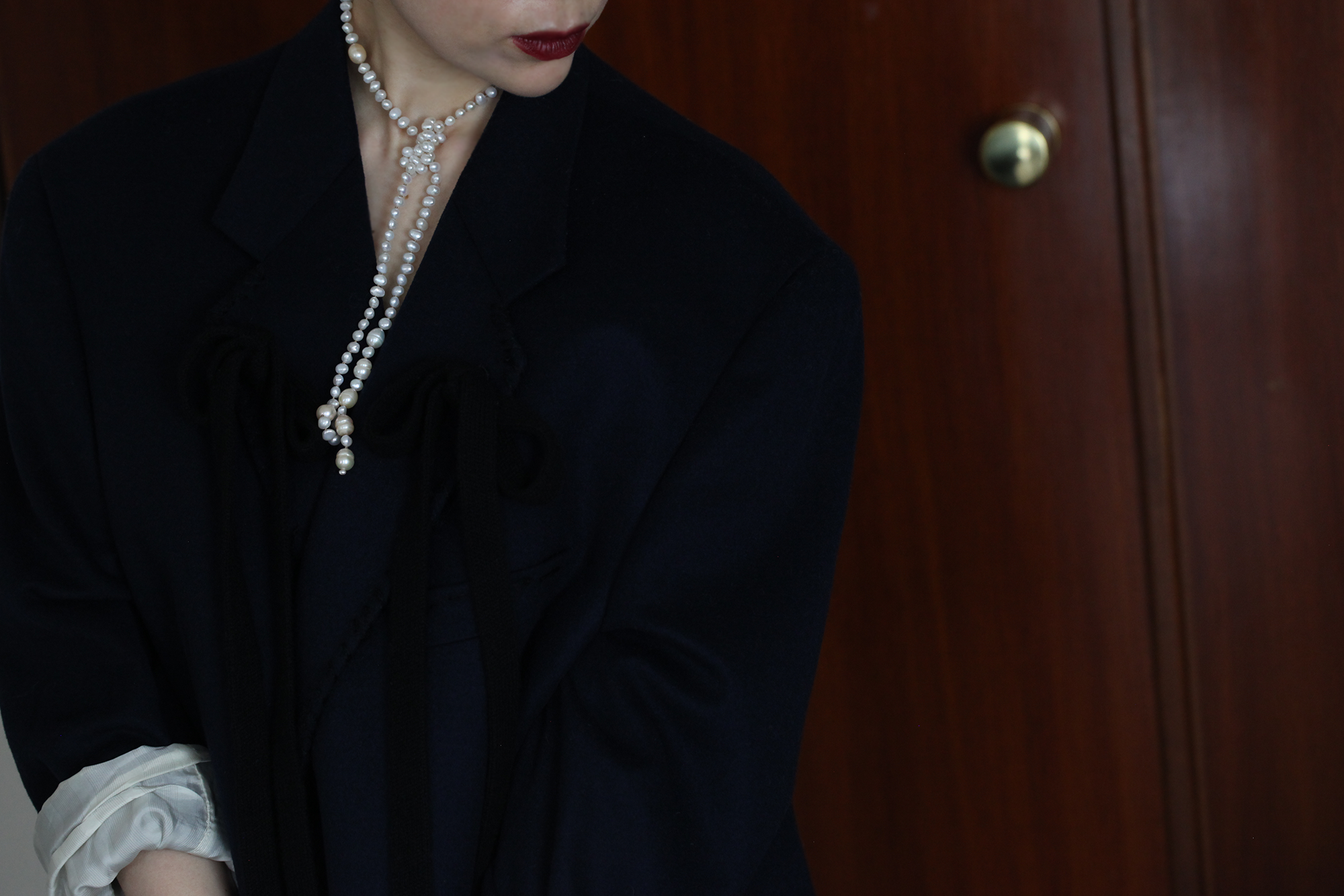 ALL KNOT LARIAT_BEIGE