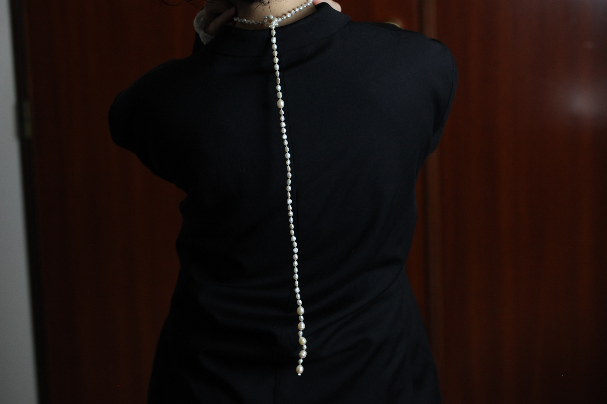 ALL KNOT LARIAT_BEIGE
