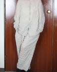 mayumi murasawa shirt_ベージュチェック_シャツ