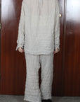mayumi murasawa shirt_ベージュチェック_シャツ