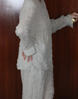 mayumi murasawa shirt_ベージュチェック_シャツ