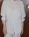 mayumi murasawa shirt_白黒チェック_シャツ