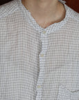 mayumi murasawa shirt_白黒チェック_シャツ