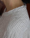 mayumi murasawa shirt_白黒チェック_シャツ