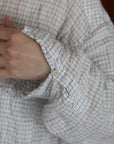 mayumi murasawa shirt_白黒チェック_シャツ