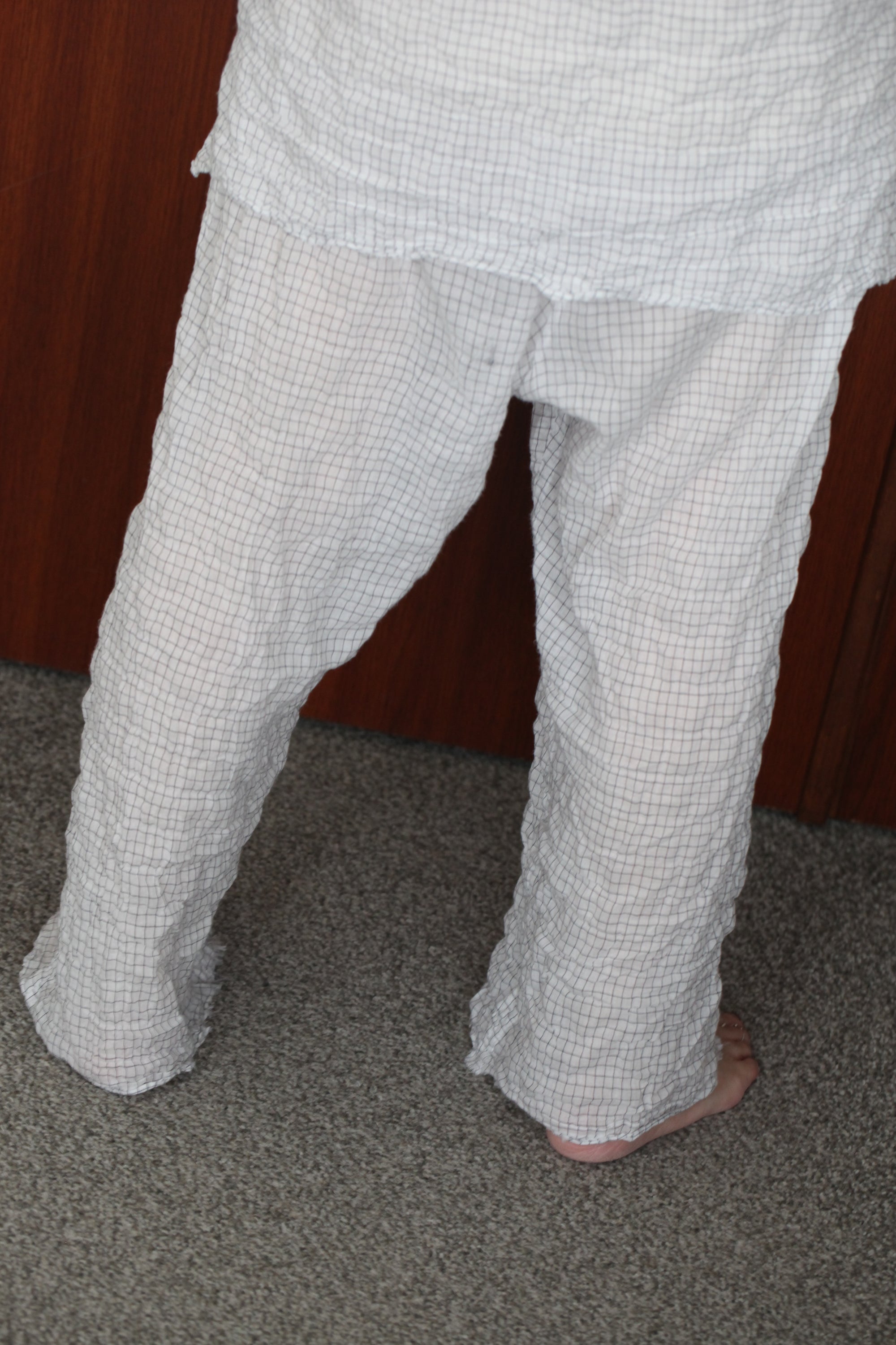 mayumi murasawa shirt_白黒チェック_パンツ