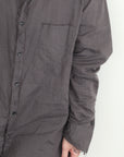 mayumi murasawa shirt_オーガニックコットングレー_セットアップ