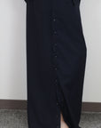 Yang Skirt ヤンスカート_ウールネイビー