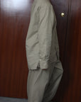 mayumi murasawa shirt_ベージュ_スタンドシャツ