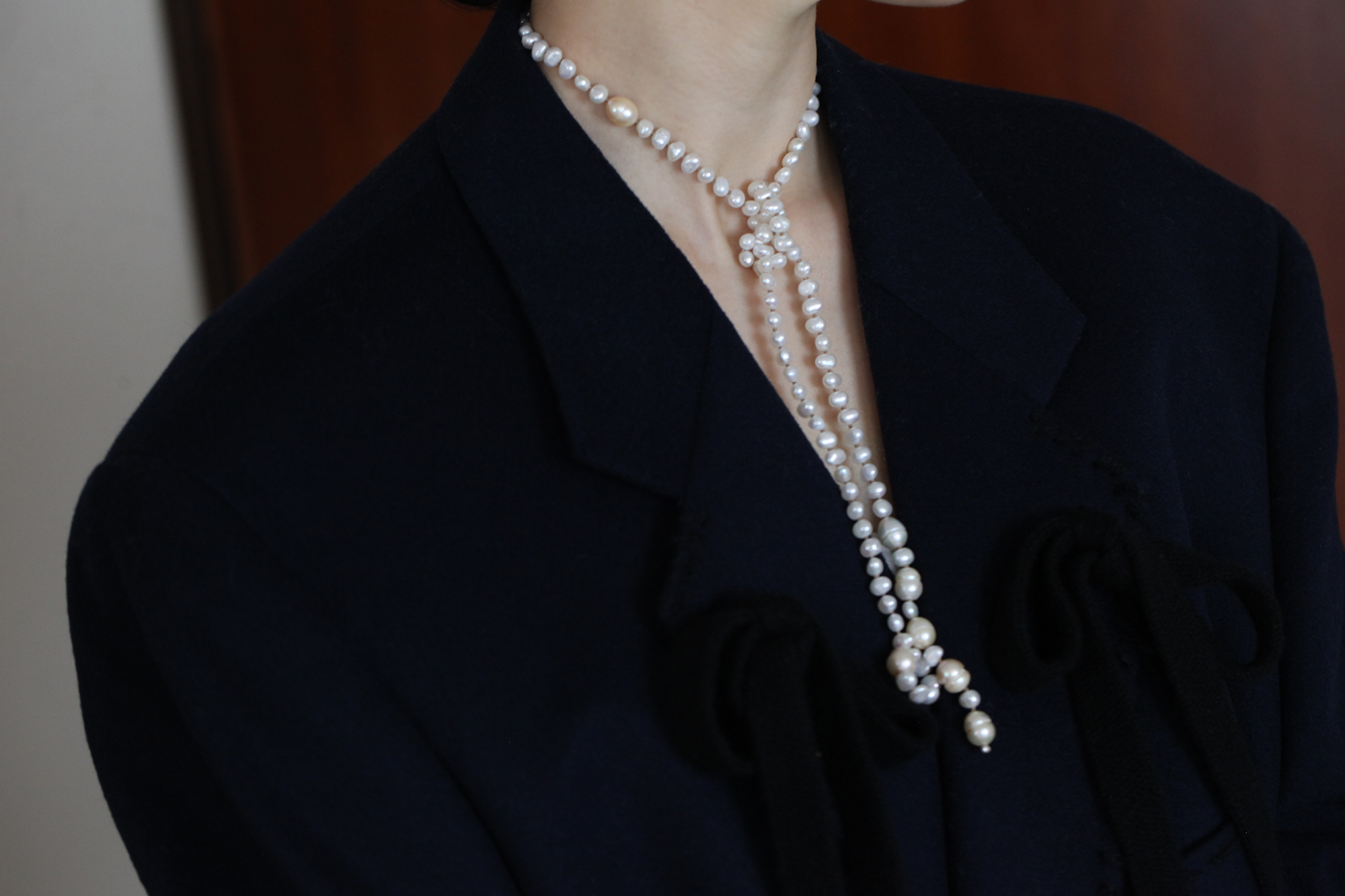 ALL KNOT LARIAT_BEIGE