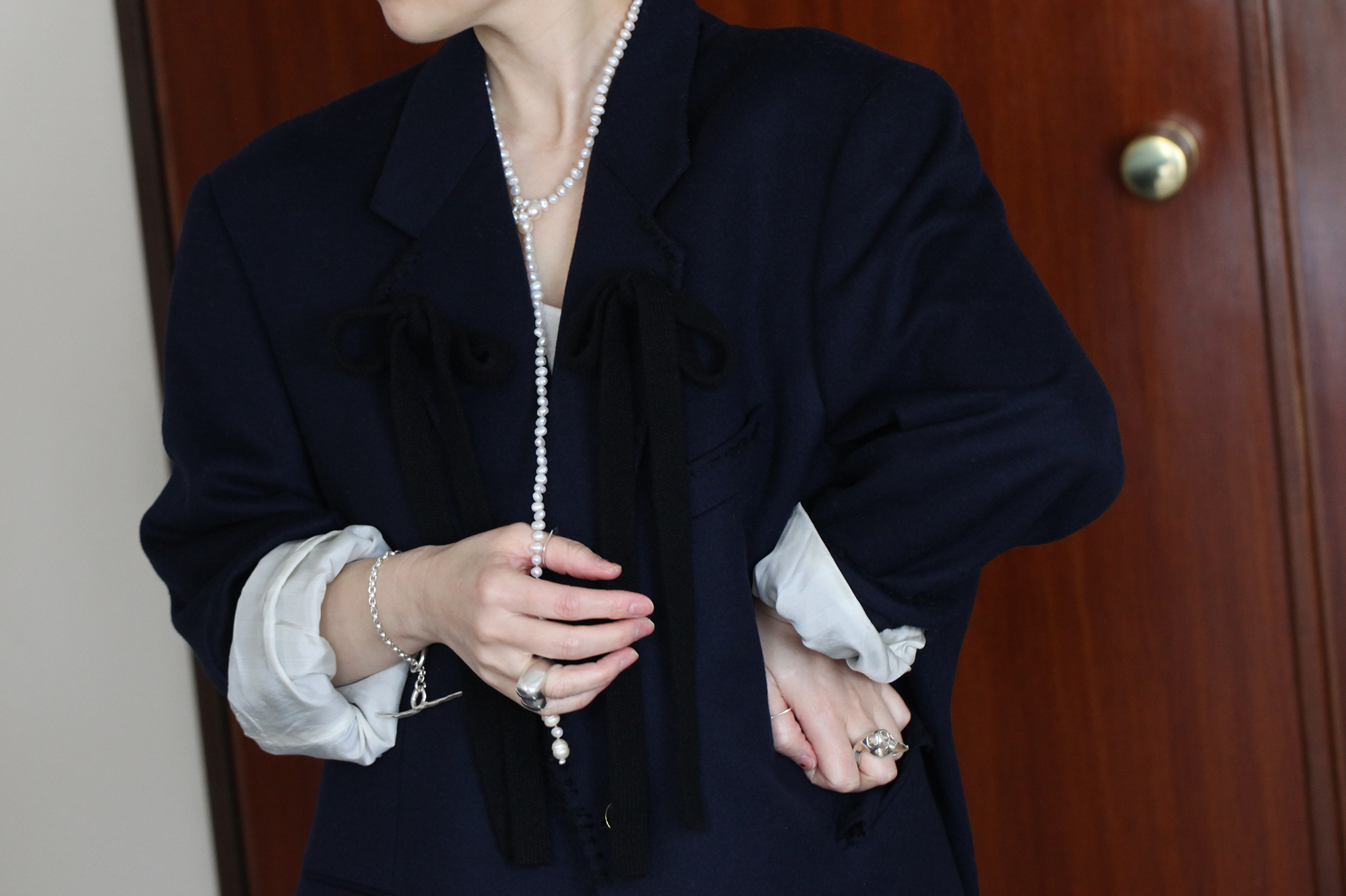 ALL KNOT LARIAT_BEIGE