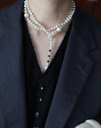 ALL KNOT BLACK SPINEL_LARIAT
