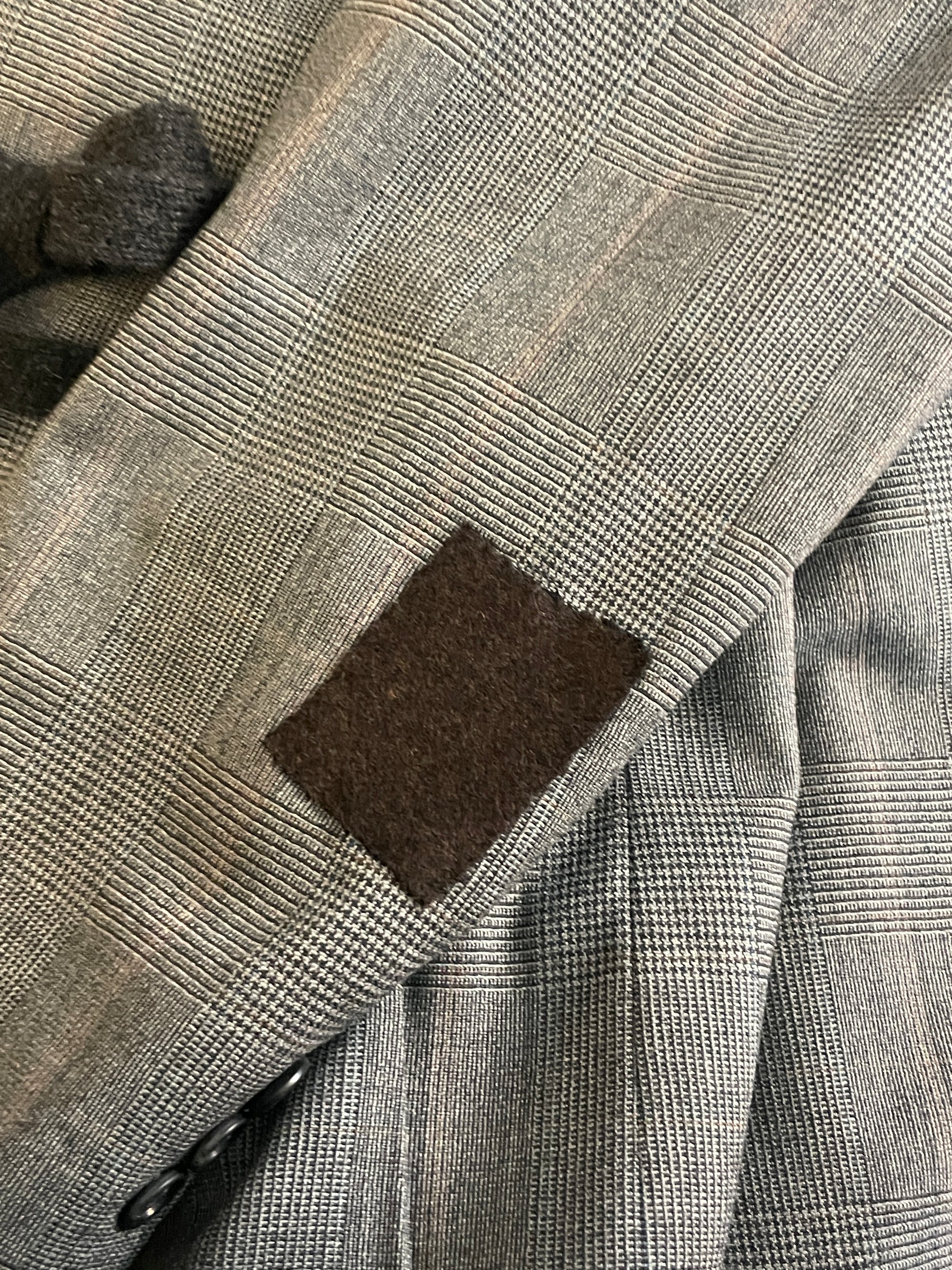 4_グレーリボンリボンジャケット_ウールピン付き