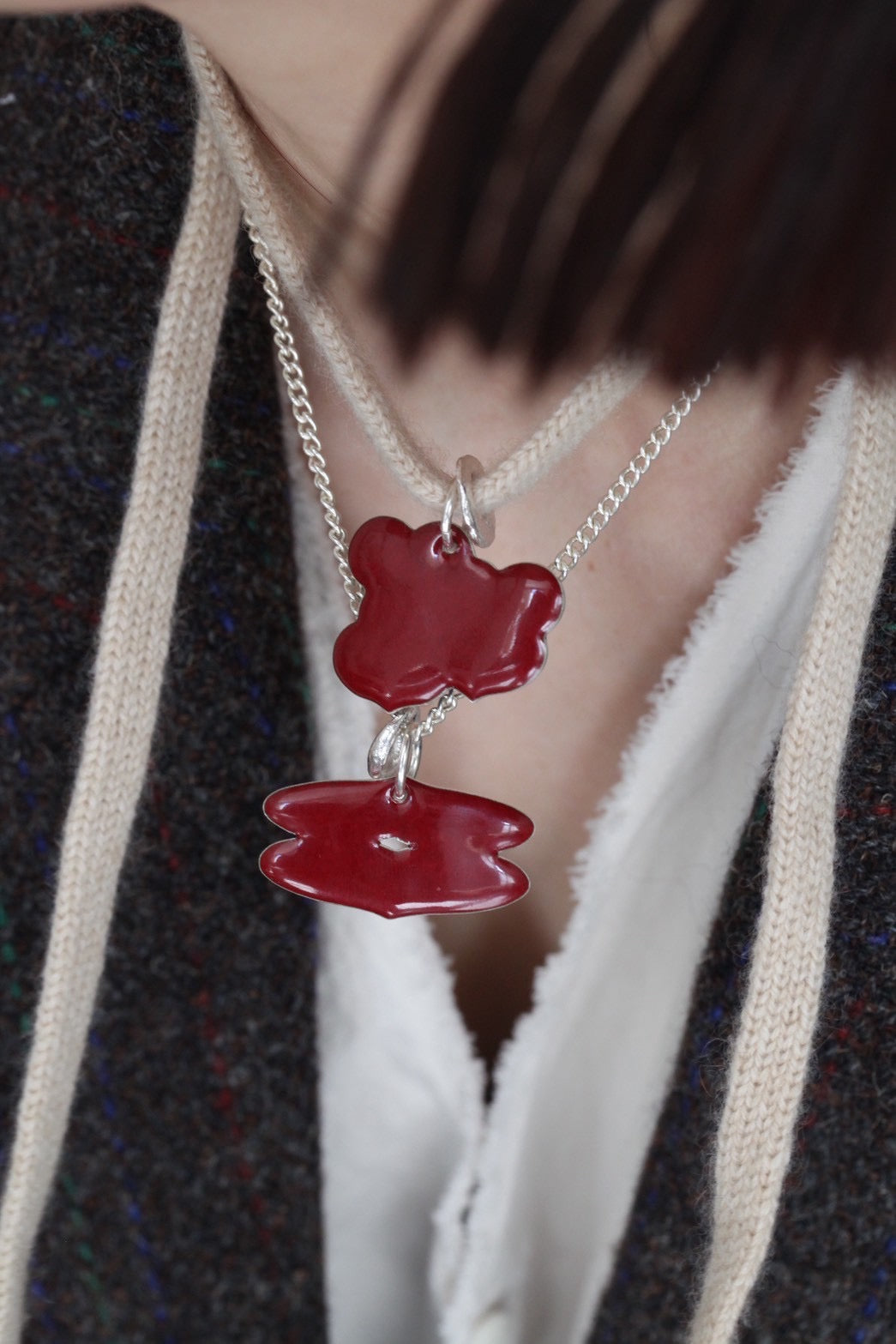 mayumi murasawaチャームのためのネックレス チャームのためのネックレス_ シルバー – mayumi murasawa