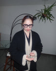 カーディガン_ベージュ