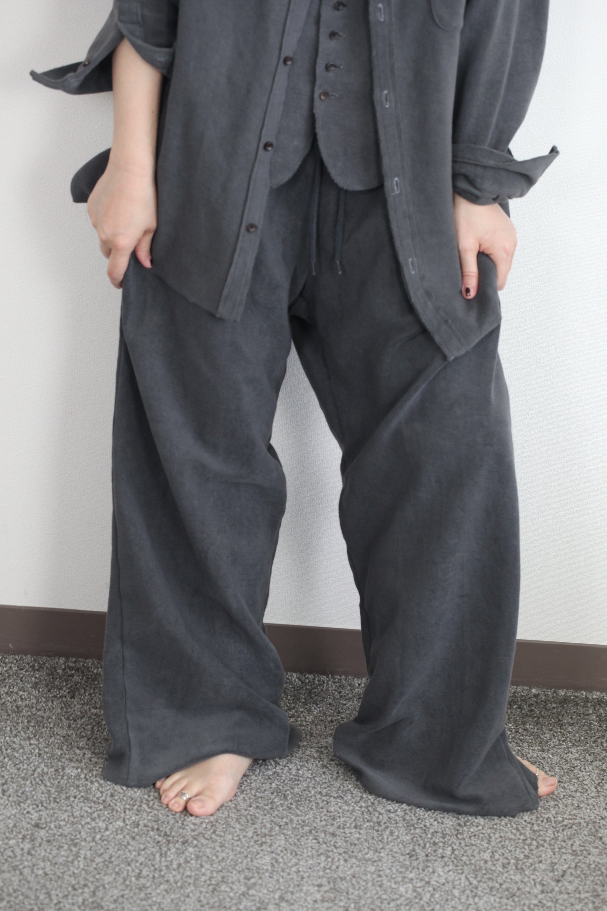 mayumi murasawa shirt_パイルコットン_パンツ