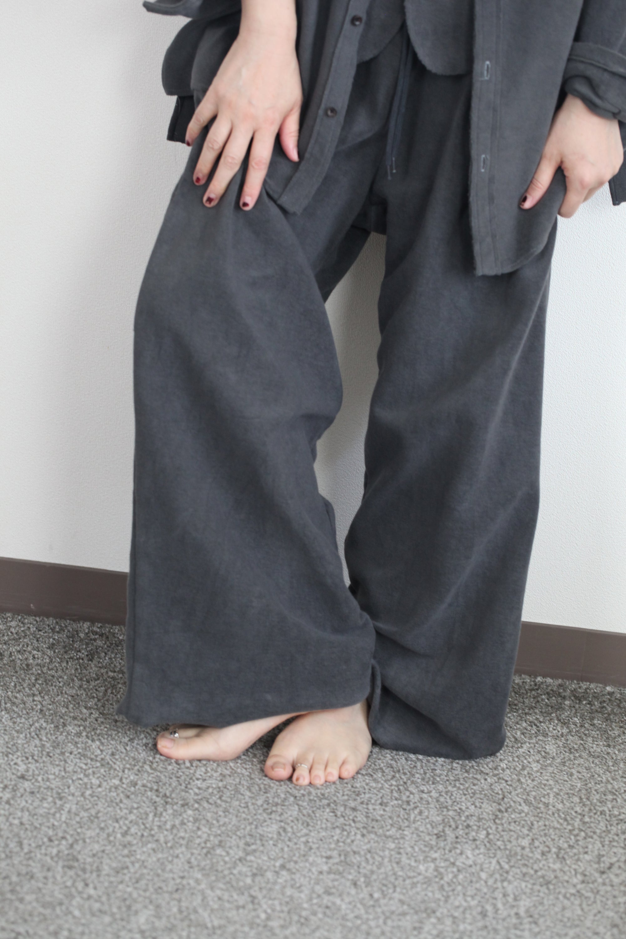 mayumi murasawa shirt_パイルコットン_パンツ