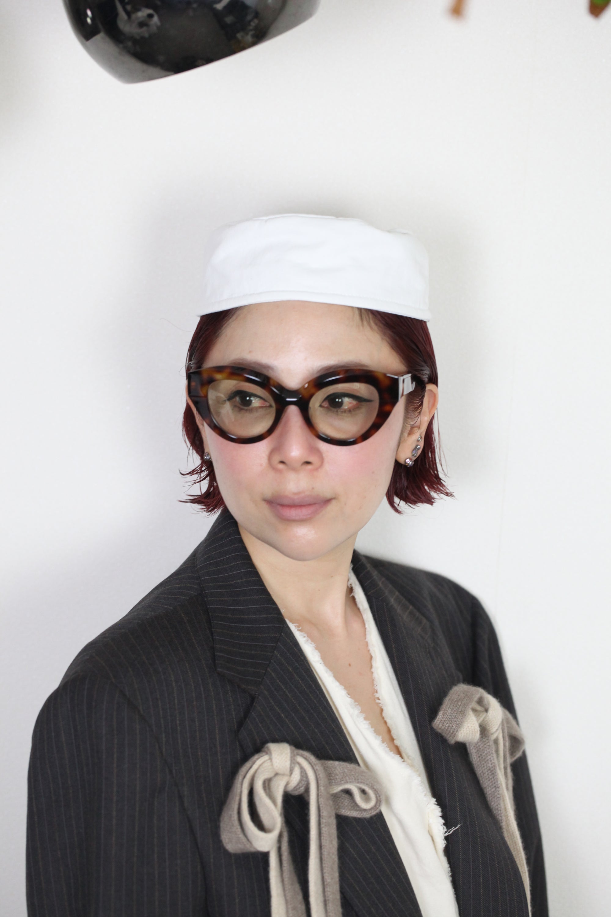 帽子_白