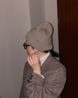 Cashmere mini scarf_Gray