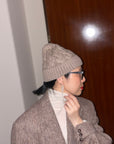 Cashmere mini scarf_Gray