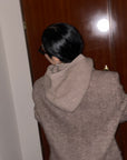 Cashmere mini scarf_Gray