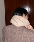 Cashmere mini scarf_Gray