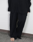 mayumi murasawa shirt_ウールブラック_パンツ