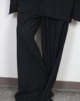 mayumi murasawa shirt_ウールブラック_パンツ