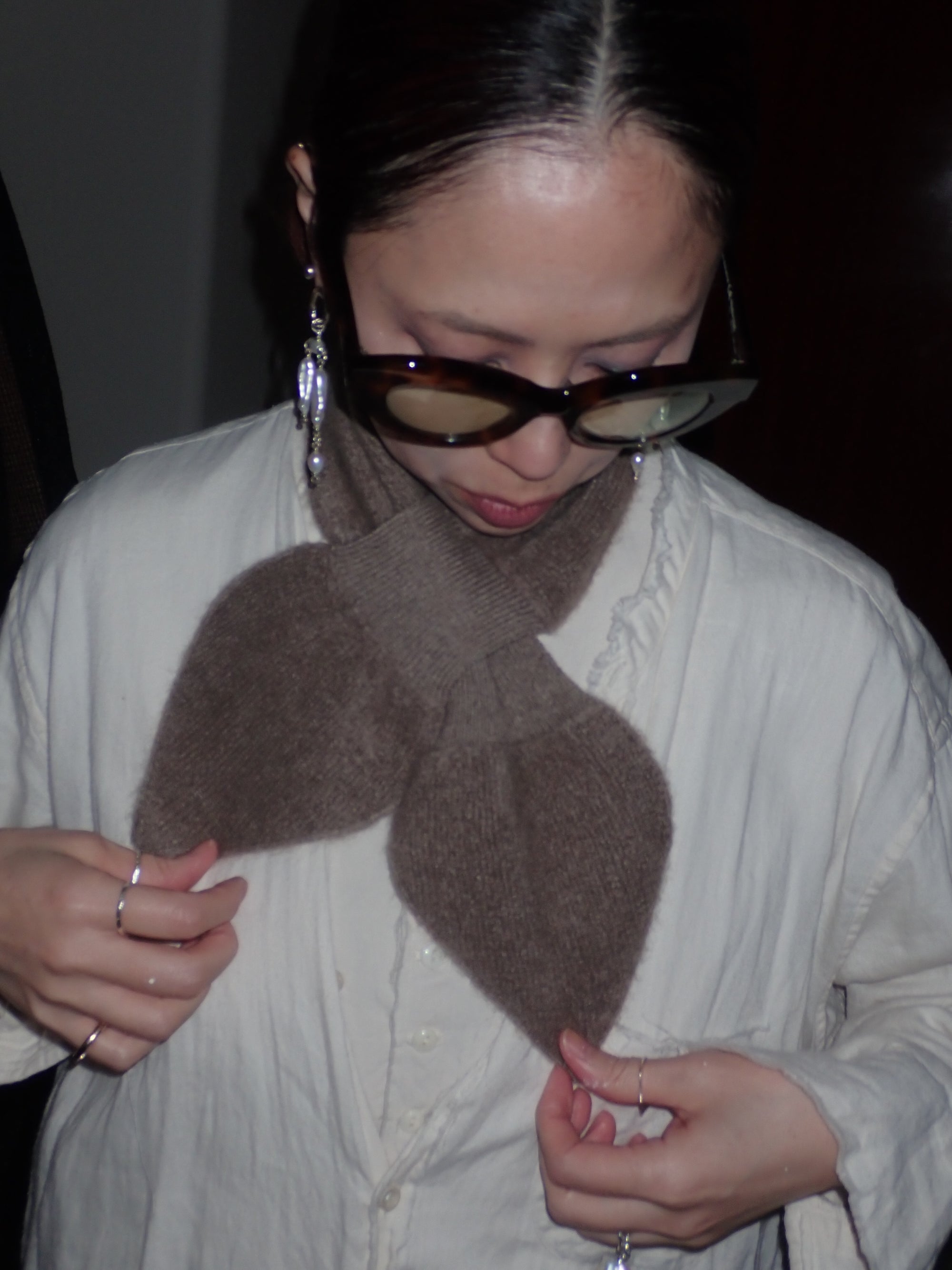 ミニスカーフ_パイル