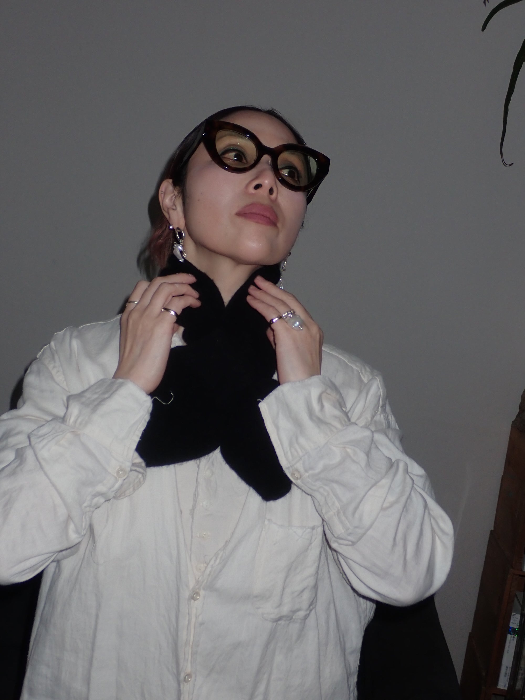 ミニスカーフ_パイル