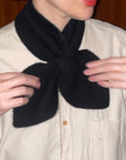 Cashmere mini scarf_Gray