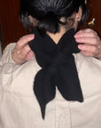 Cashmere mini scarf_Gray