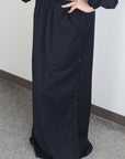 Yang Skirt ヤンスカート_ウールネイビー