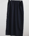 Yang Skirt ヤンスカート_ウールネイビー