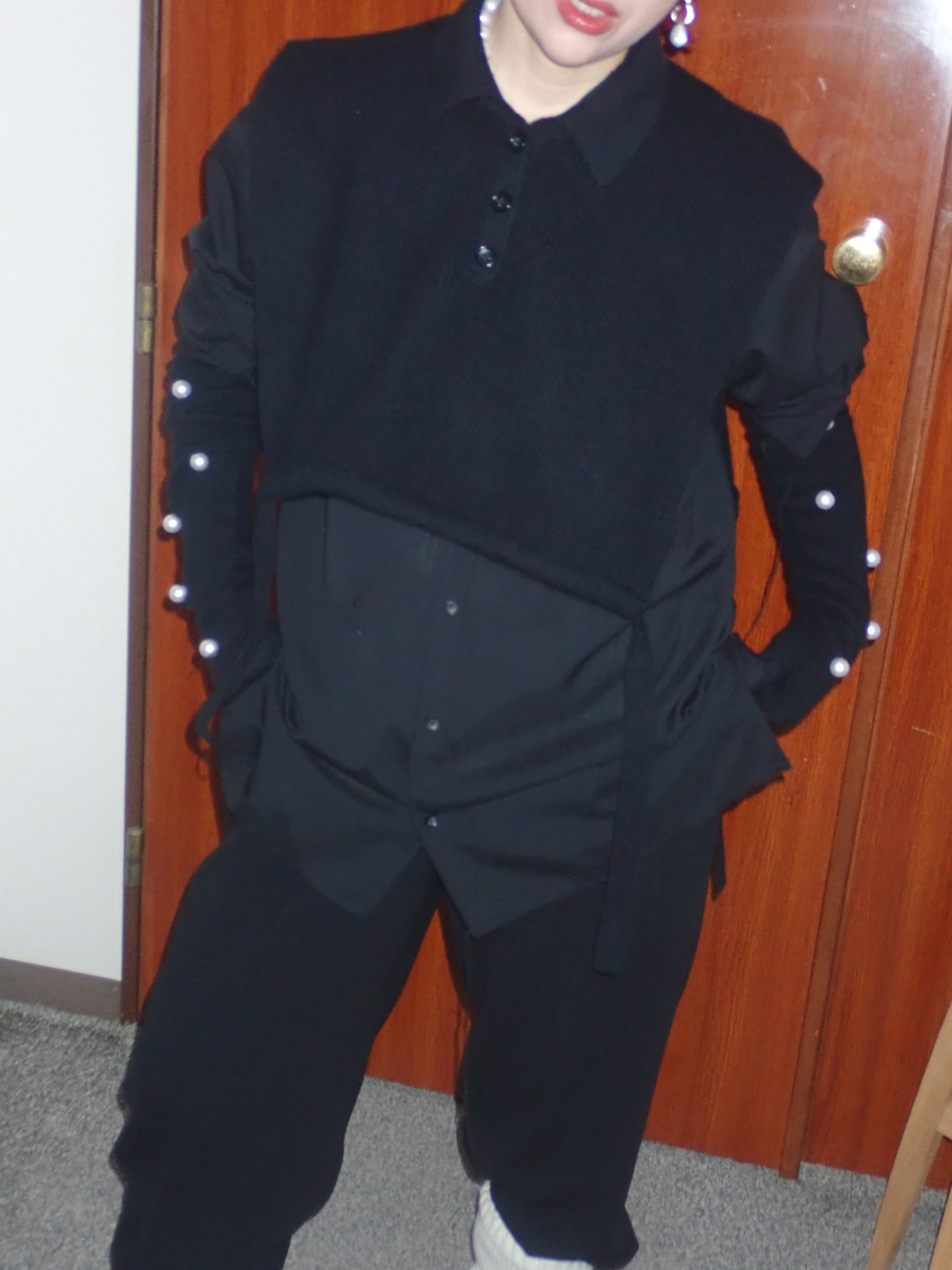 mayumi murasawa shirt_ウール黒