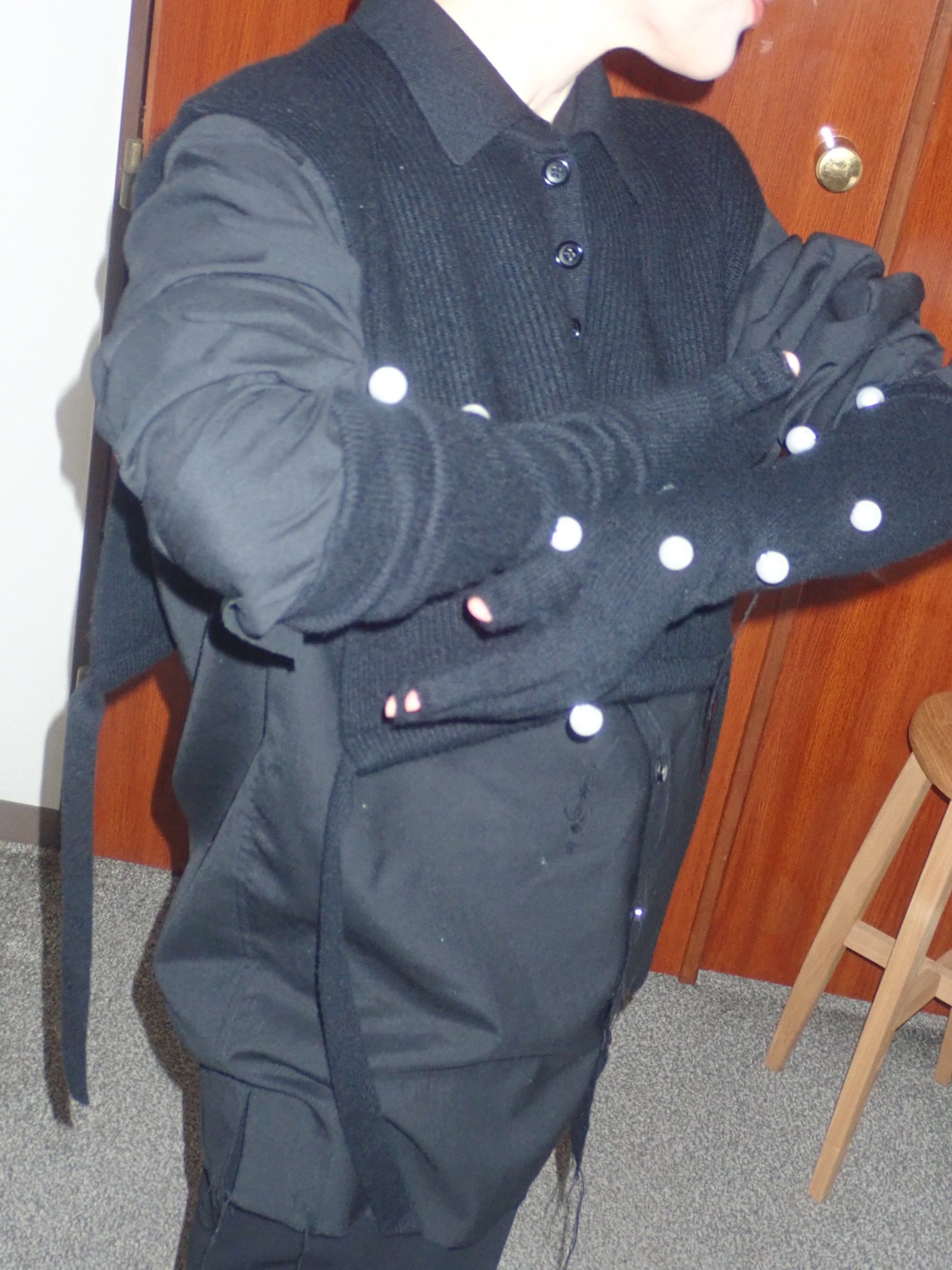 mayumi murasawa shirt_ウール黒