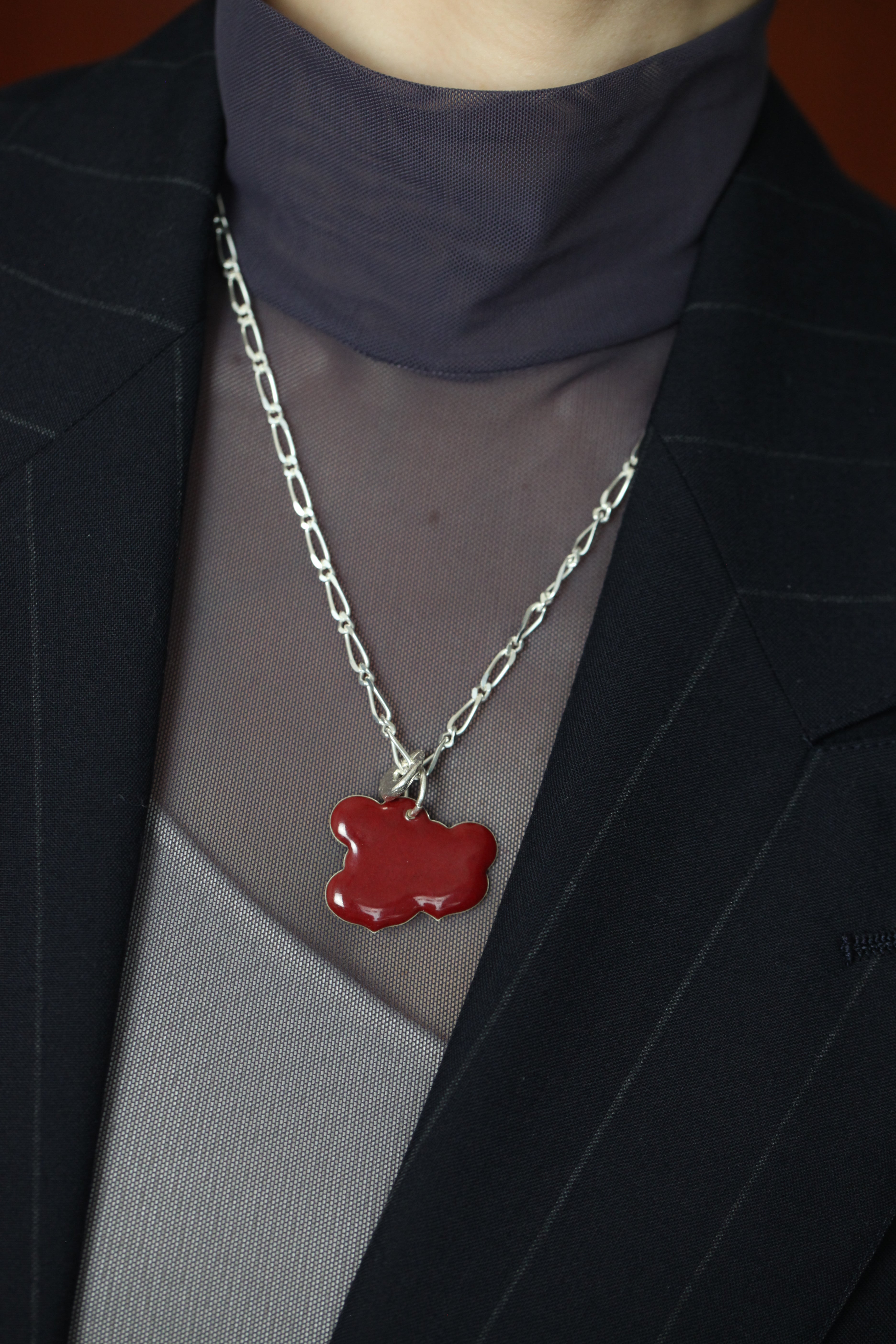 受注】チャームのためのネックレス_ シルバー Ⅲ – mayumi murasawa