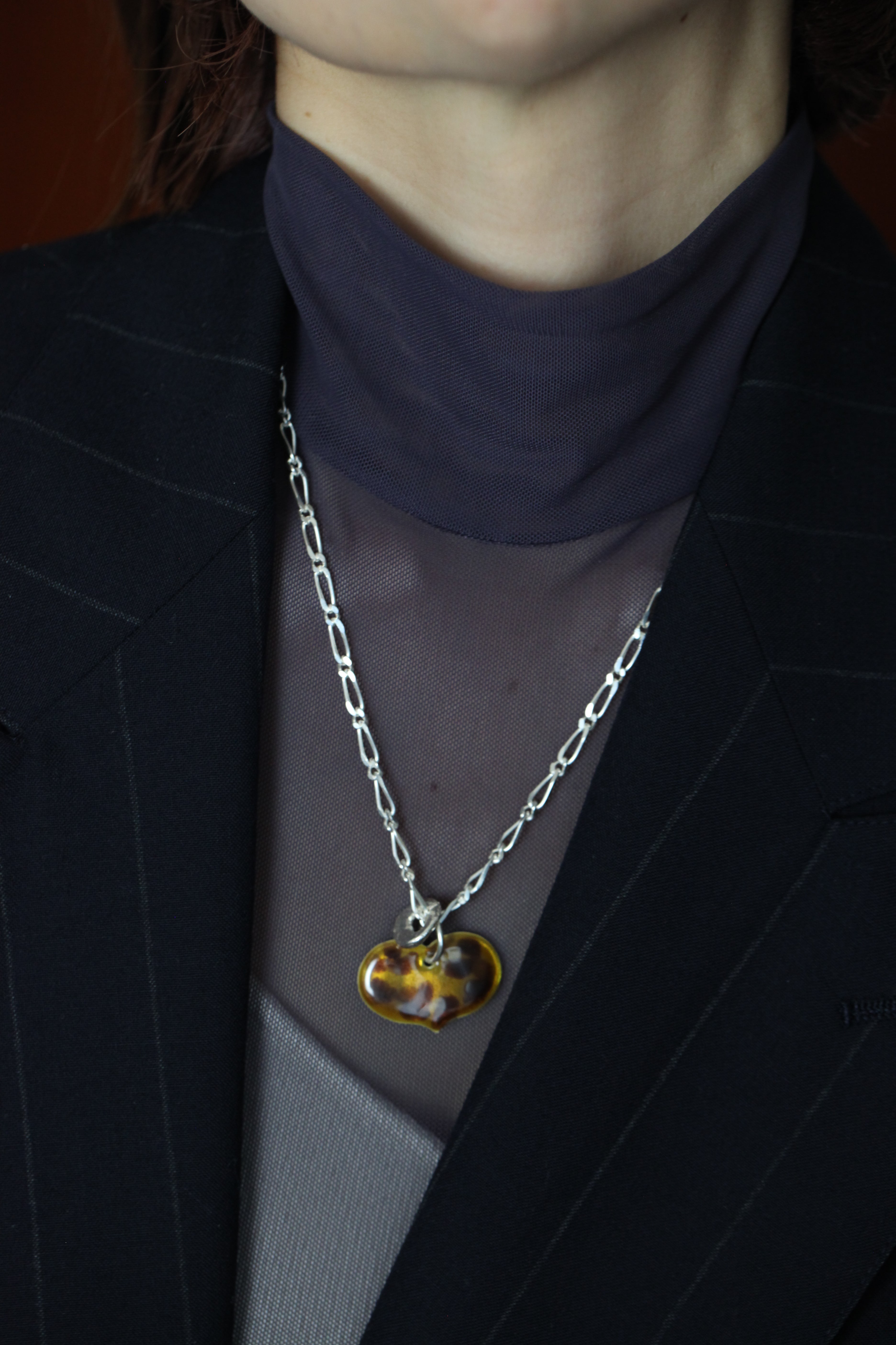 受注】チャームのためのネックレス_ シルバー Ⅲ – mayumi murasawa