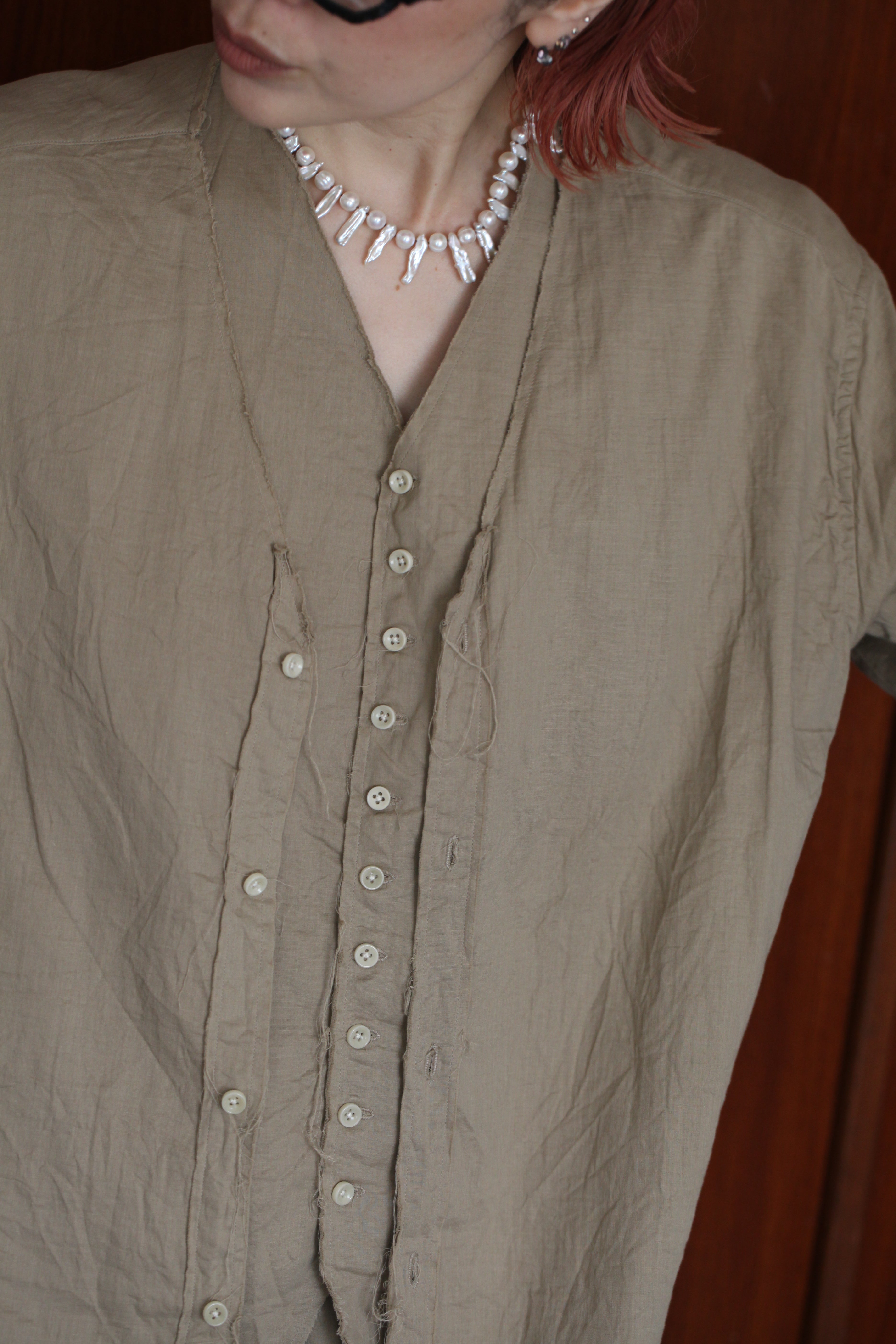 mayumi murasawa shirt_ベージュ_ベスト