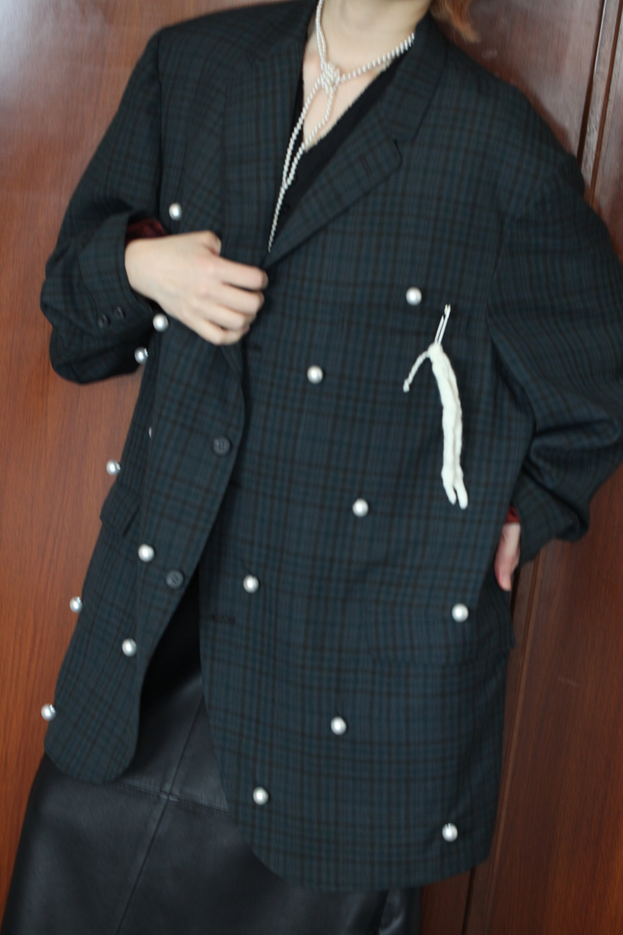 3_過パールジャケット_フェルトピン付き