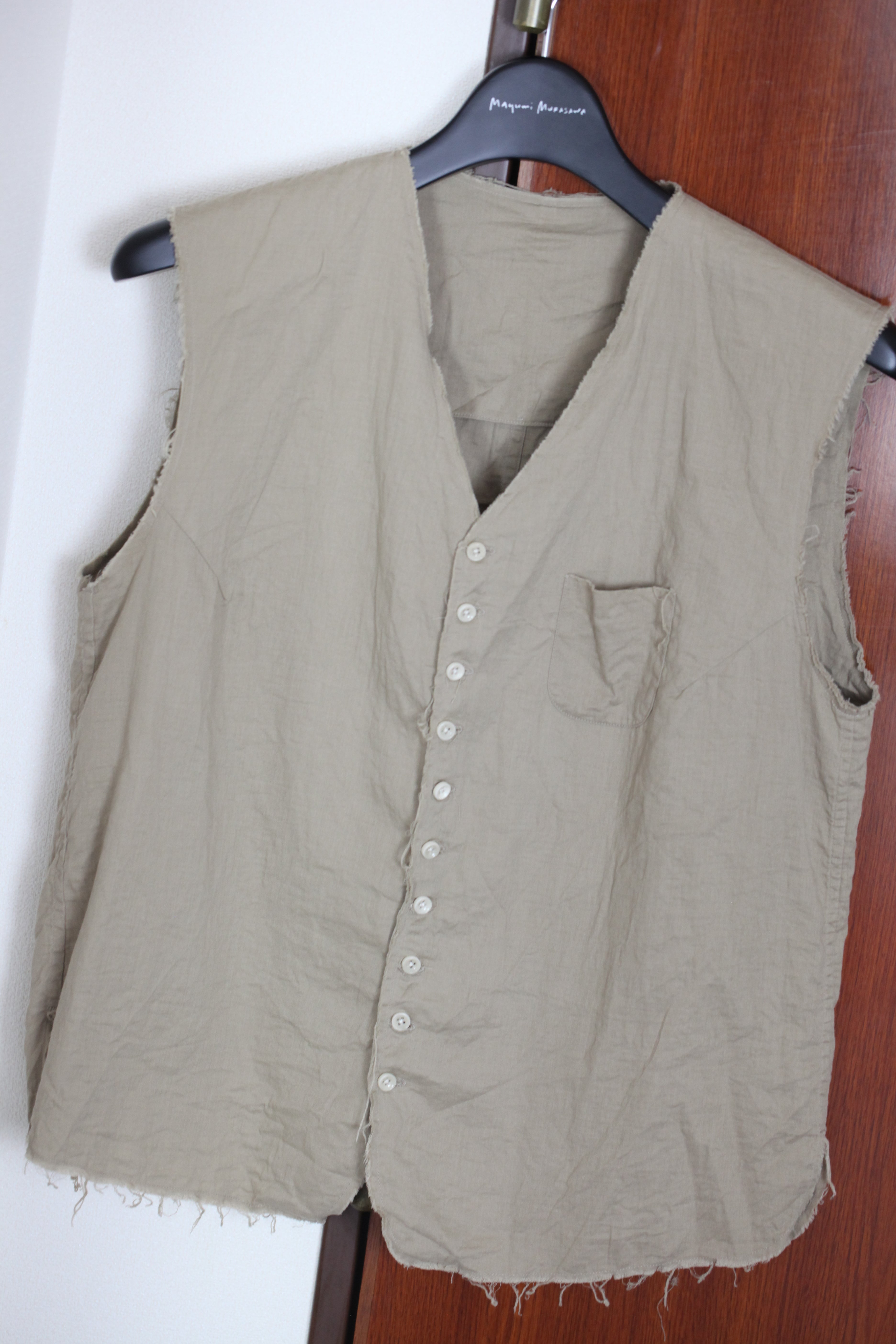 mayumi murasawa shirt_ベージュ_ベスト