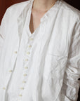 mayumi murasawa shirt_白_スタンドシャツ