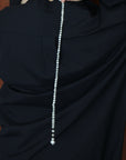 ALL KNOT BLACK SPINEL_LARIAT