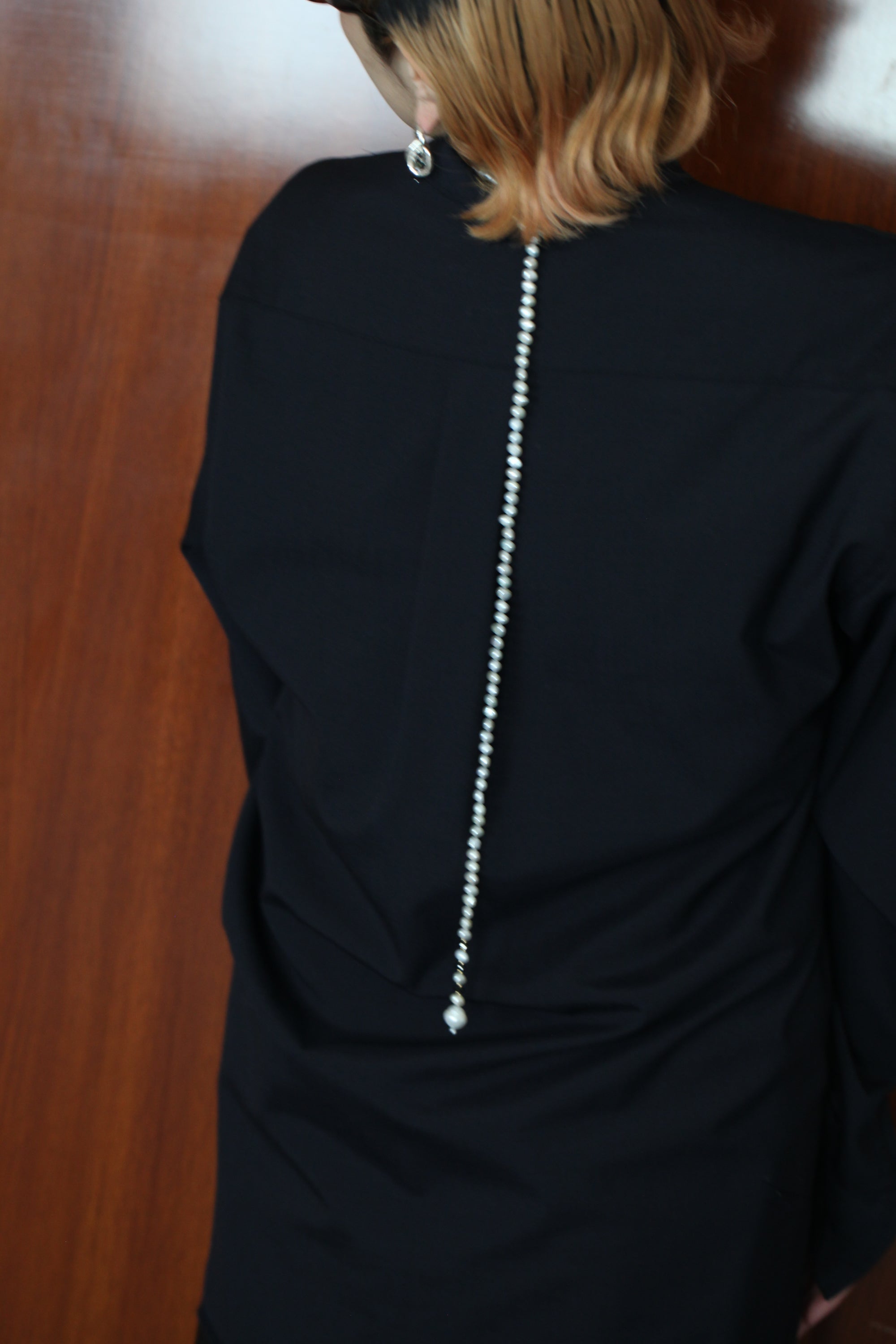 ALL KNOT BLACK SPINEL_LARIAT