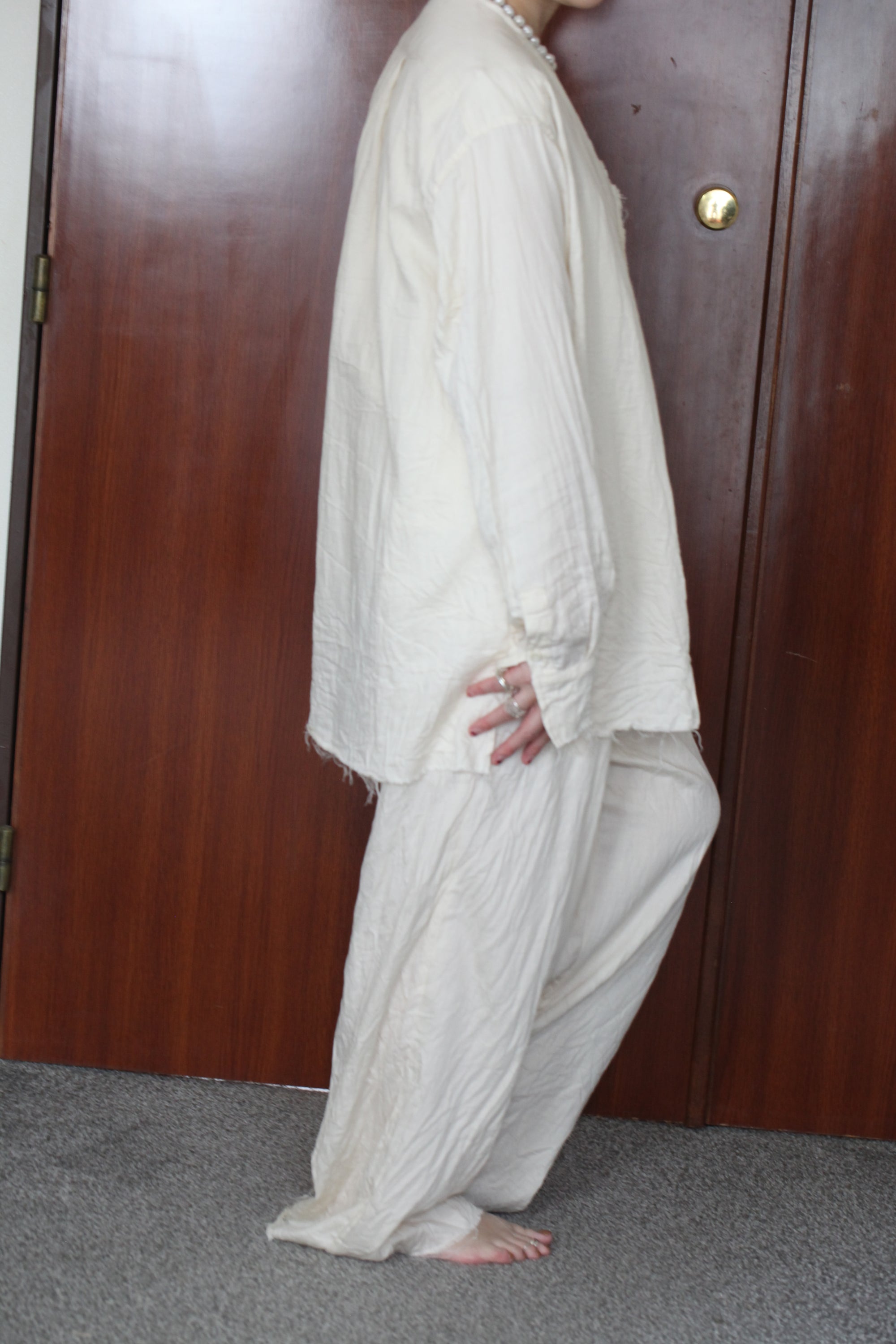 mayumi murasawa shirt_オーガニックコットン_Vシャツ