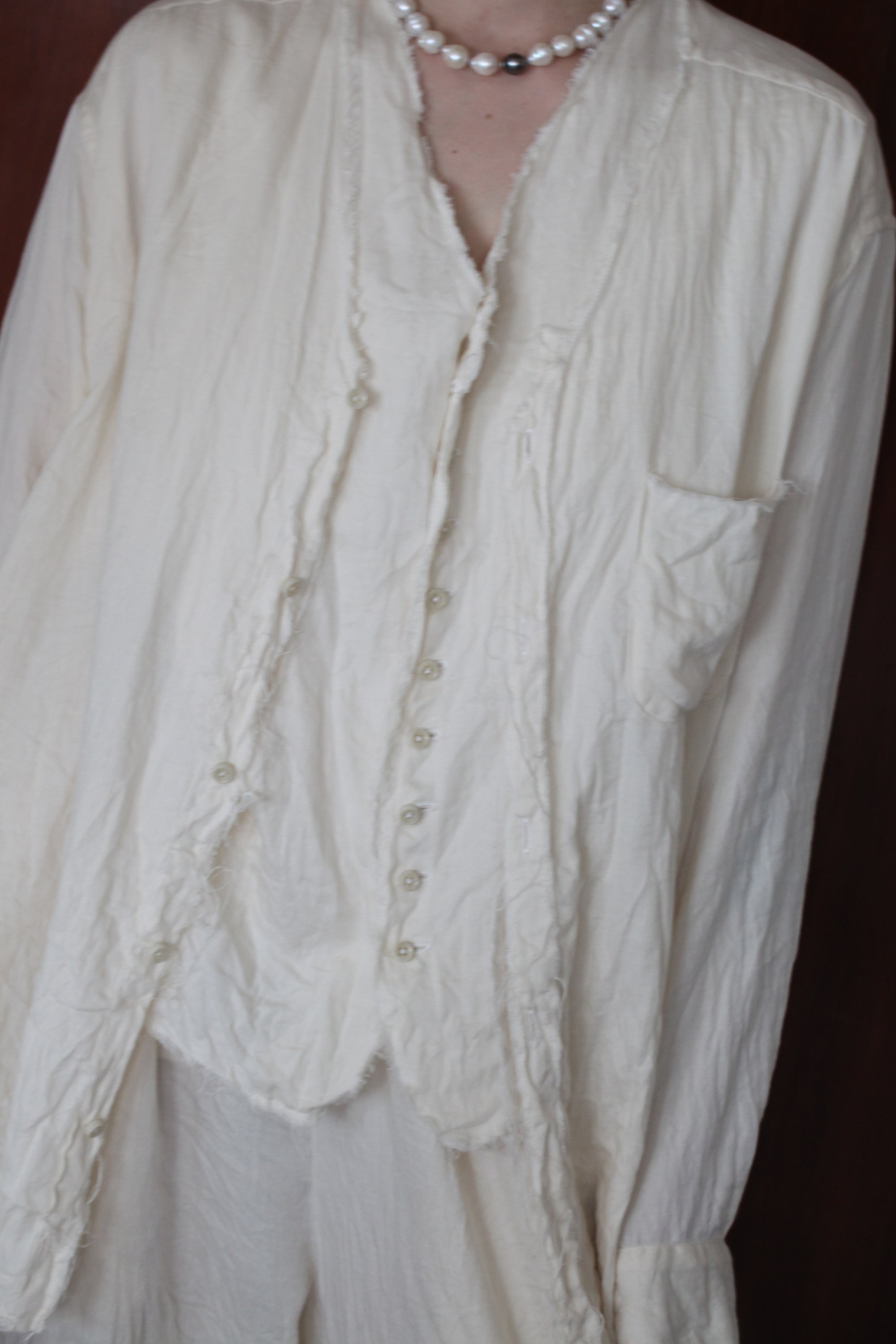 mayumi murasawa shirt_オーガニックコットン_Vシャツ