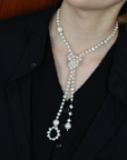 ALL KNOT BLACK SPINEL_LARIAT