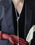ALL KNOT BLACK SPINEL_LARIAT